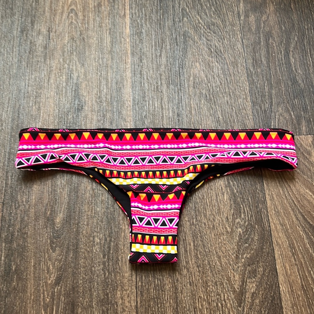 KHONGBOON SWIMWEAR PRINTED BIKINI BOTTOM